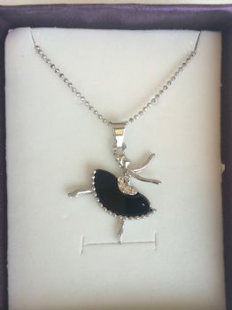 Ballerina J necklace  - Jewelery  - JN35 - Cocomotion  